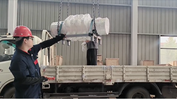 5天工期！世纪平台链轮轴组“快准稳”发往山东